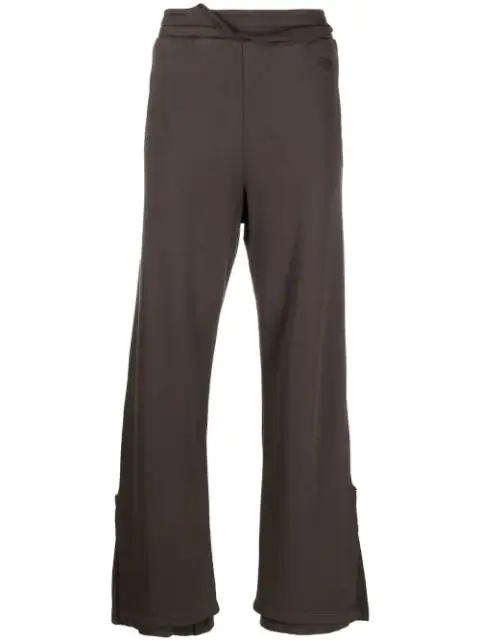 P-Toppal logo-embroidered wide-leg track pants by DIESEL