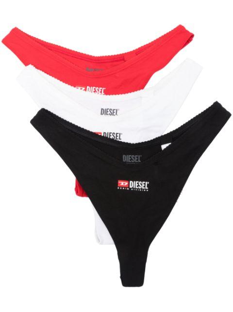Punchy-D-Core thongs pack (set of three) by DIESEL