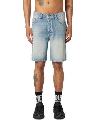 Regular Fit Jean Shorts in Denim by DIESEL