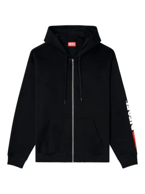 S-Boxt logo-printed hoodie by DIESEL
