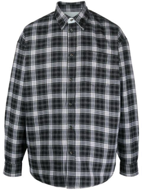 S-Dewny-Double-Check-A shirt jacket by DIESEL