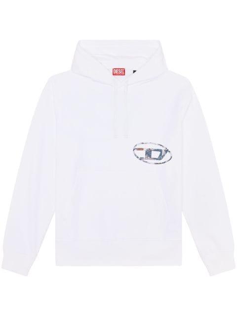S-Macs-L4 cotton hoodie by DIESEL