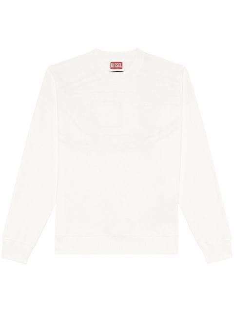 S-Rob-Megoval-D cotton sweatshirt by DIESEL