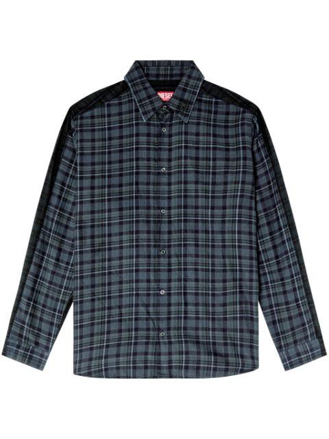 S-SIMPLY-CHECK shirt by DIESEL