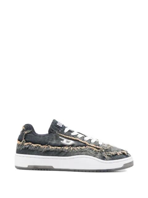 S-Tracker-D Low frayed-detail sneakers by DIESEL