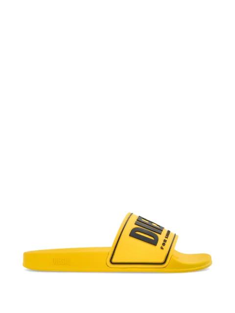 Sa-Mayemi logo-print slides by DIESEL