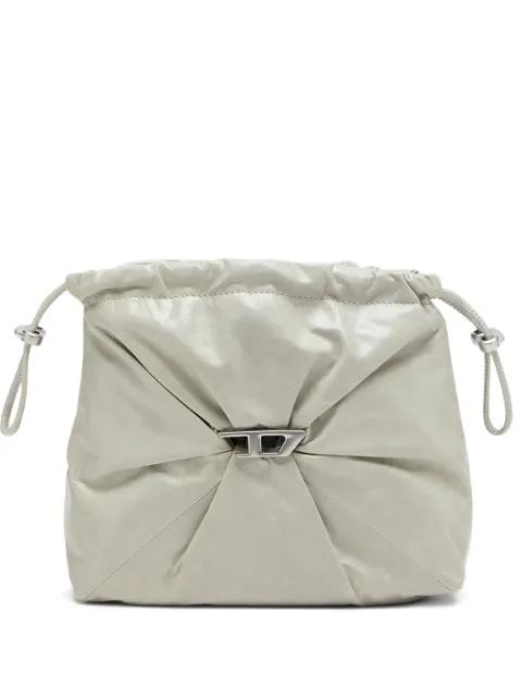 Scrunch-D leather bucket bag by DIESEL