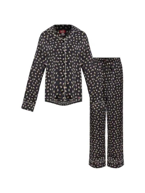 Set-Maggie-D-Core floral-print two-piece pajamas by DIESEL