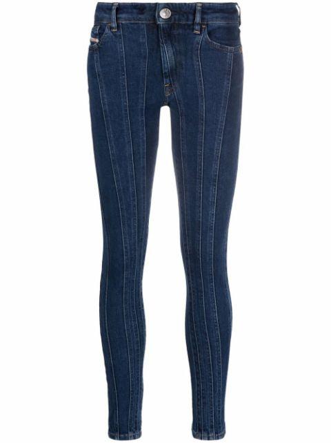 Slandy high-waist skinny jeans by DIESEL