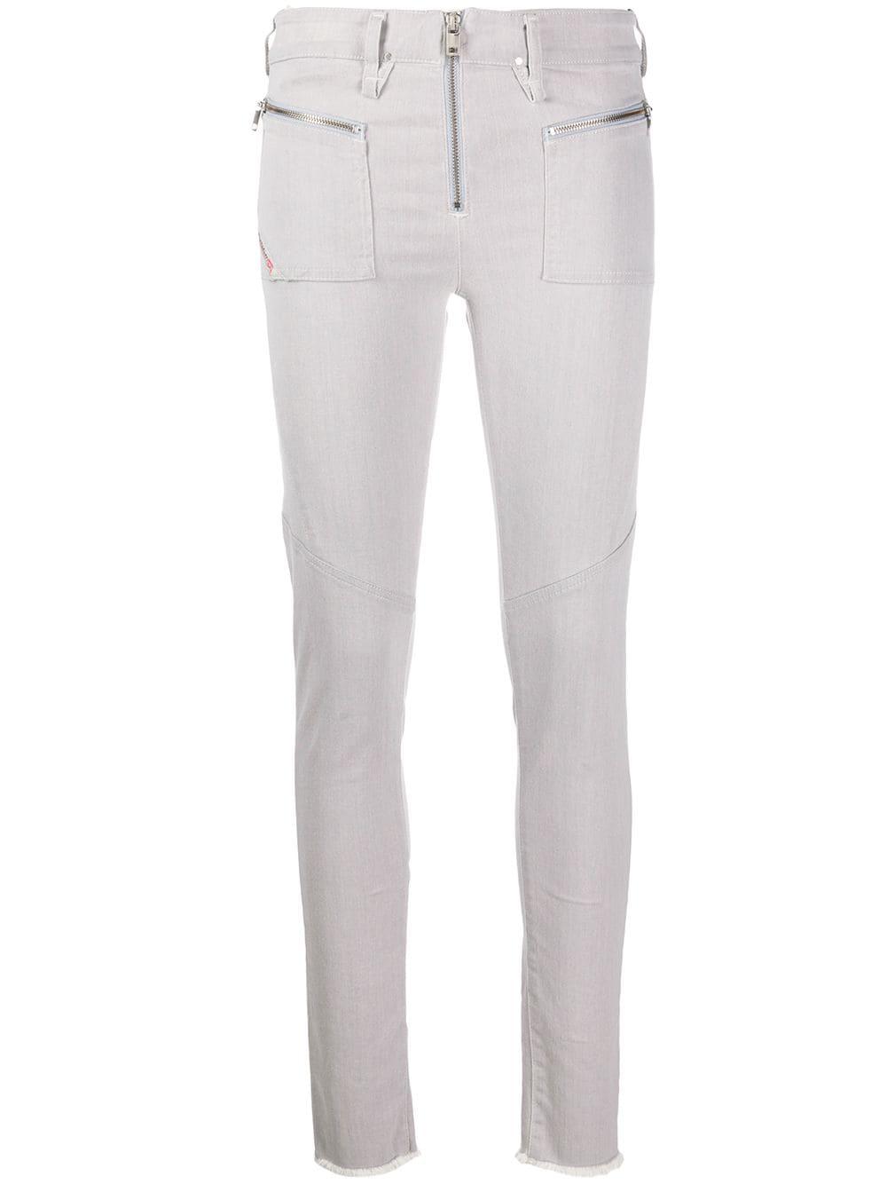 Slandy mid-rise skinny jeans by DIESEL