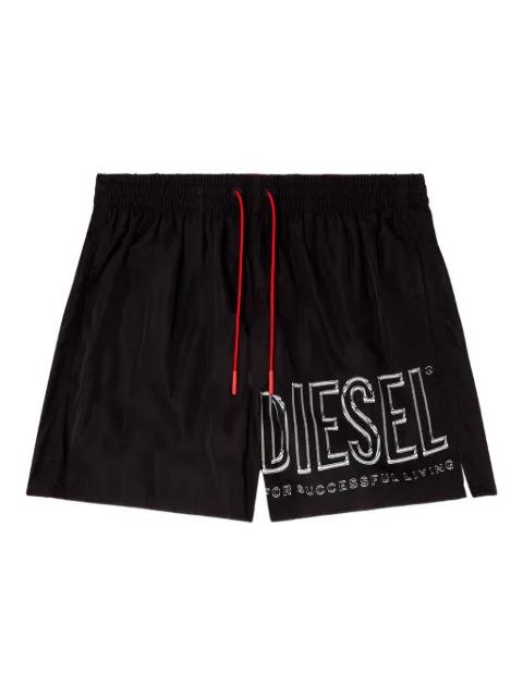 Soccer-41-D-Core logo swim shorts by DIESEL