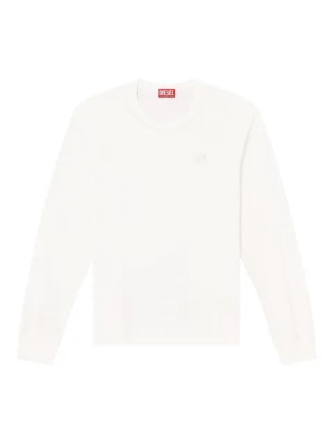 T-Adjust-Ls-Slits-R17 cotton T-shirt by DIESEL
