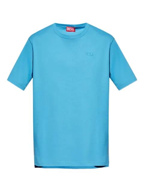 T-Adjust-Slits logo-embroidered T-shirt by DIESEL