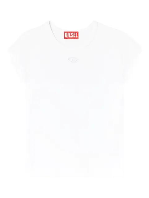 T-Angie logo-embroidery T-shirt by DIESEL