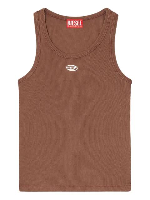 T-Anki logo-detail tank top by DIESEL