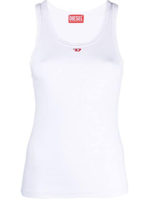 T-Anky-D logo-appliqué tank top by DIESEL
