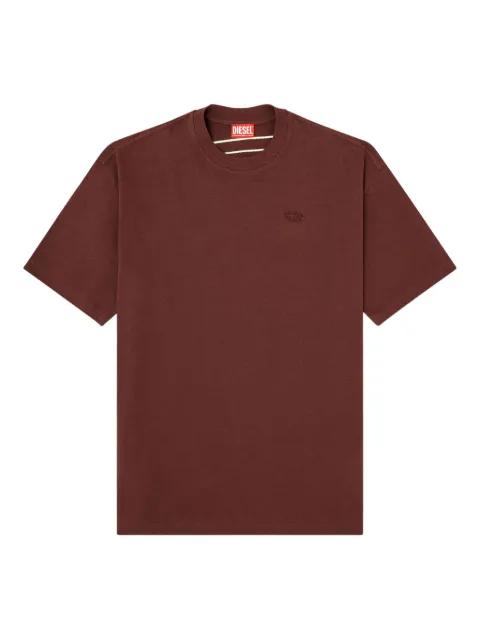 T-Boggy-Megoval-D embroidered logo T-Shirt by DIESEL