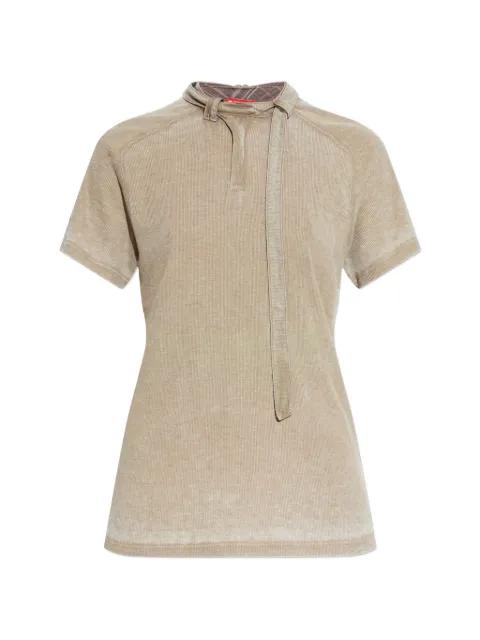 T-Gary tie-detail T-shirt by DIESEL