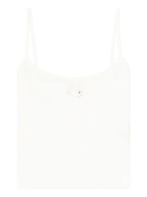 T-Hupy logo-detail tank top by DIESEL