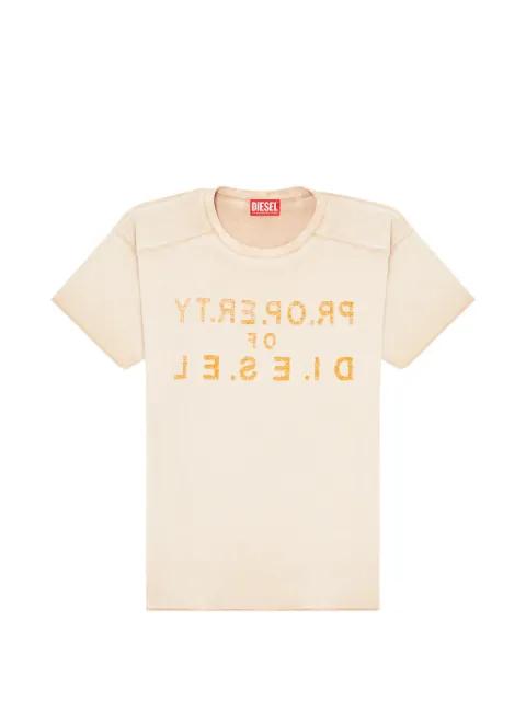 T-Ily logo-print T-shirt by DIESEL