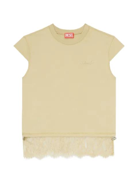 T-Luna lace-trim top by DIESEL
