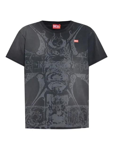T-Marey-R2 graphic-print T-shirt by DIESEL