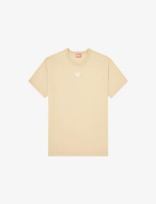 T-Norm-IOD Crewneck Cotton-Jersey T-Shirt by DIESEL