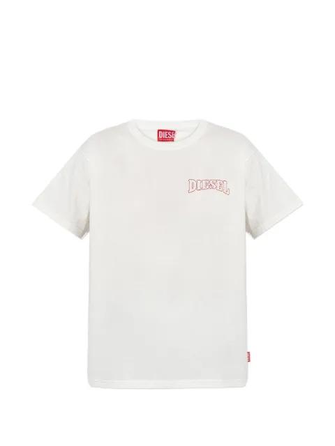 T-Normy-S17 embroidered  T-shirt by DIESEL