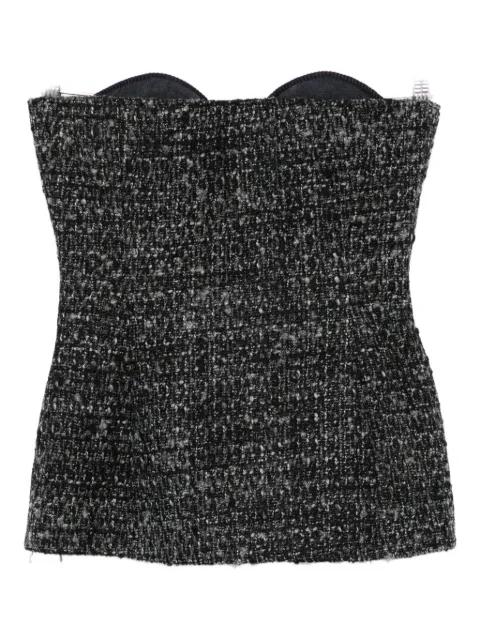 T-Orset tweed top by DIESEL