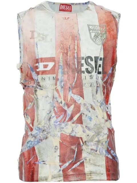 T-Per-Stripe vest by DIESEL