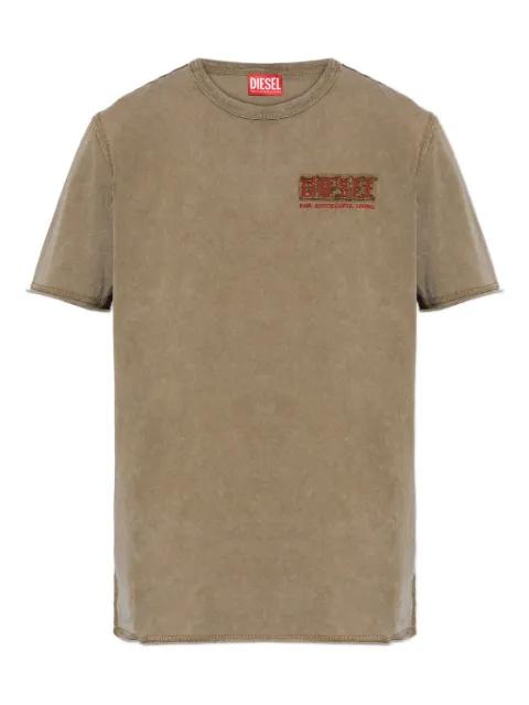 T-RAWJUST-V1 raw-edge T-shirt by DIESEL