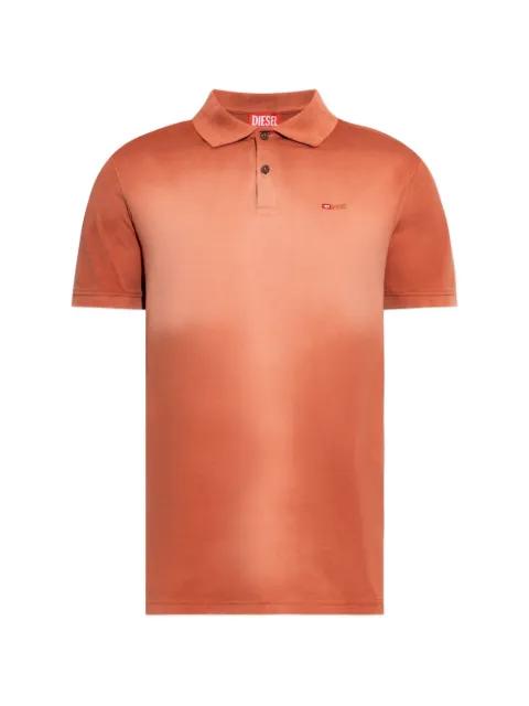 T-REJUST-R3 logo-embroidered polo shirt by DIESEL