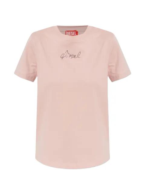 T-Reg-S2 rhinestone T-shirt by DIESEL