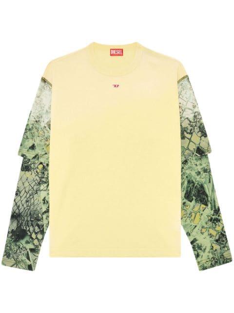 T-Wesher-N5 cotton T-shirt by DIESEL