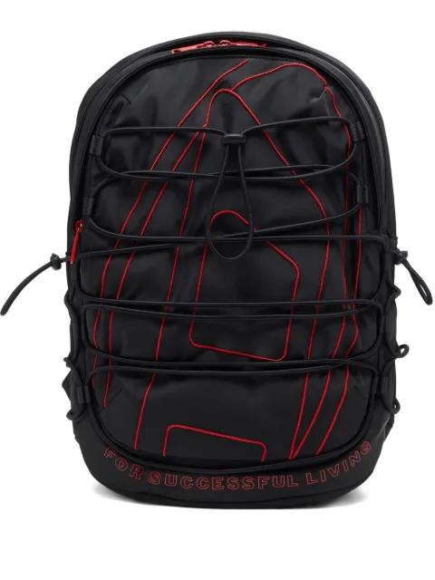 Tech-D drawstring-detail backpack by DIESEL