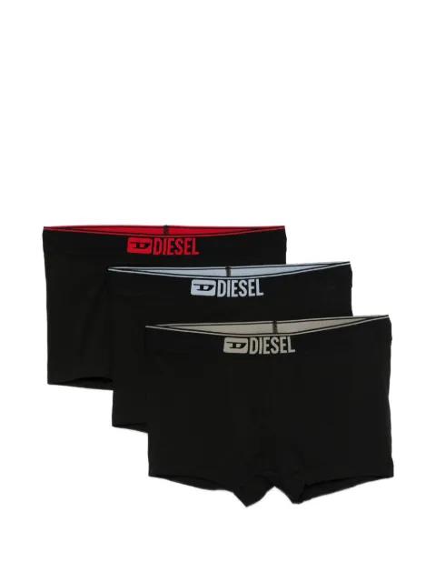 Umbx-Damien logo waistband bosers (set of three) by DIESEL