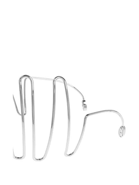 Volt-D curved-line metal headband by DIESEL