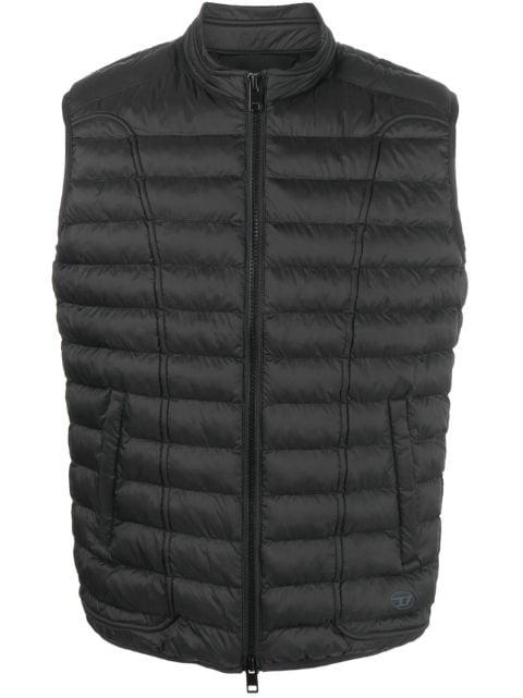 W-Hawkyl-Sl padded gilet by DIESEL