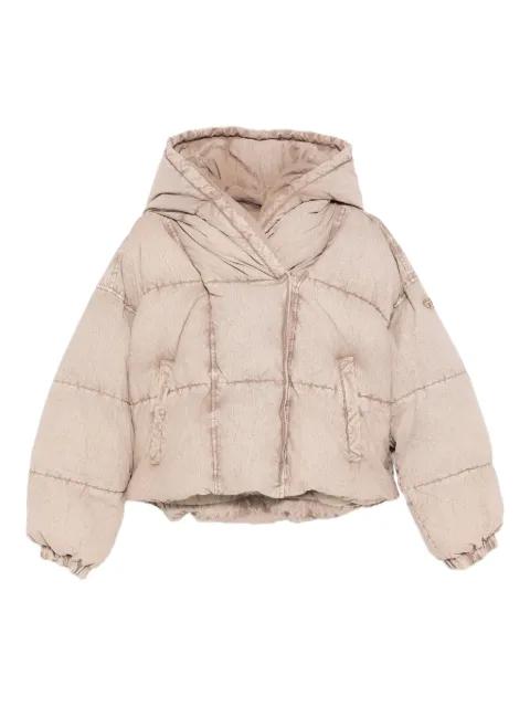 W-ILLEY-S2 hoodied padded jacket by DIESEL