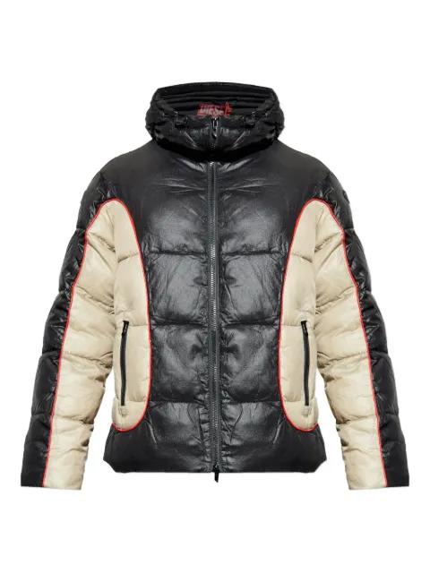 W-Ostend-Wrd hoodied jacket by DIESEL