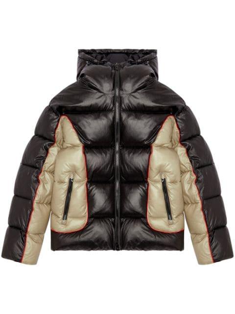 W-Ostend panelled padded jacket by DIESEL