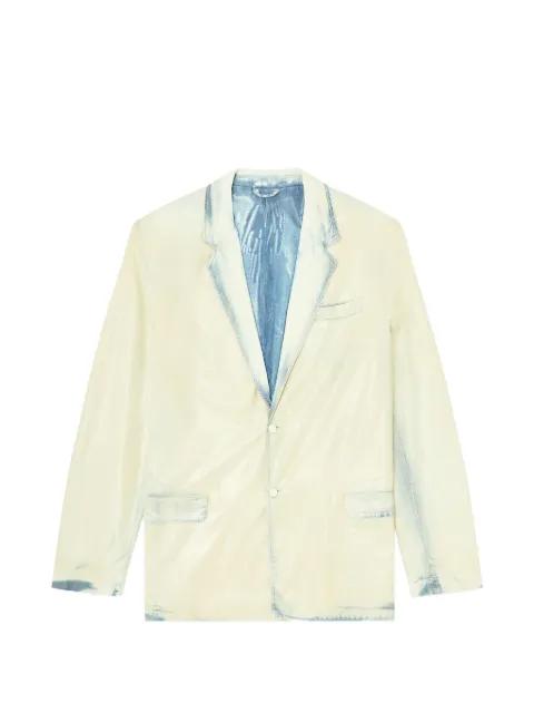 X-Ray bleach denim blazer by DIESEL