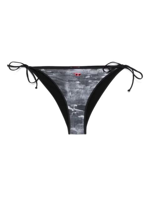 abstract-print bikini bottoms by DIESEL