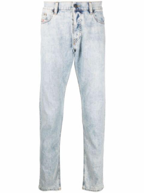 acid-wash denim jeans by DIESEL