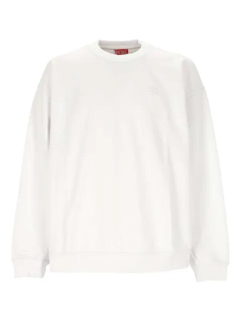 back-print crew-neck sweatshirt by DIESEL