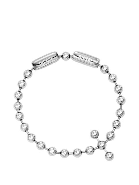 ball-chain cross bracelet by DIESEL