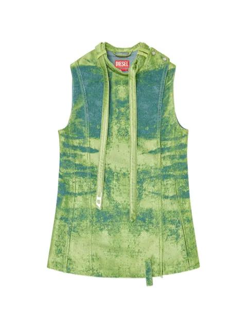 biker-straps vest by DIESEL