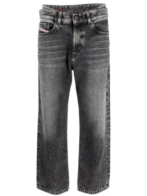 boyfriend stonewash jeans by DIESEL