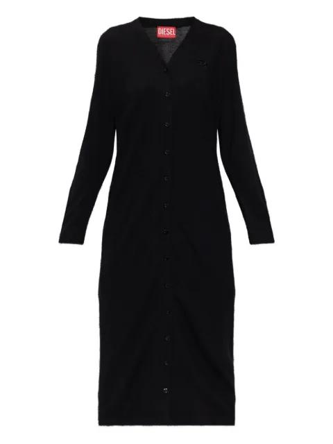button V-neck dress by DIESEL