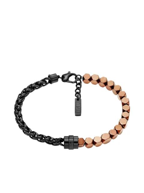 chain beaded bracelet by DIESEL